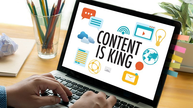 importance of content in seo and online marketing